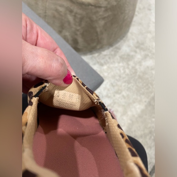 Dr Scholl’s women’s casual sneaker, loafer fabric leopard print shoes, size 7.5. - Picture 2 of 6